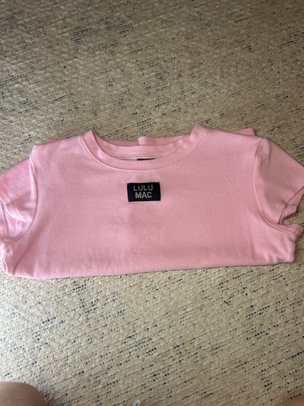Lulu Mac Women's Pink Muscle Tee